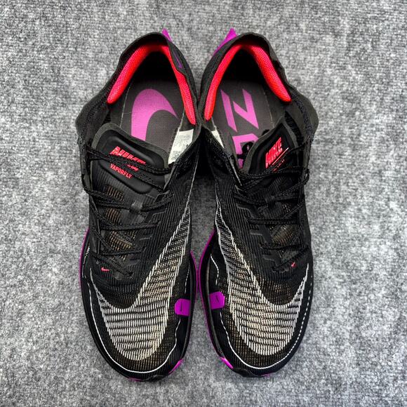 Nike ZoomX Vaporfly NEXT% 2 Mens Running Shoes 12.5 Black Pink CU4111-002 main image 9